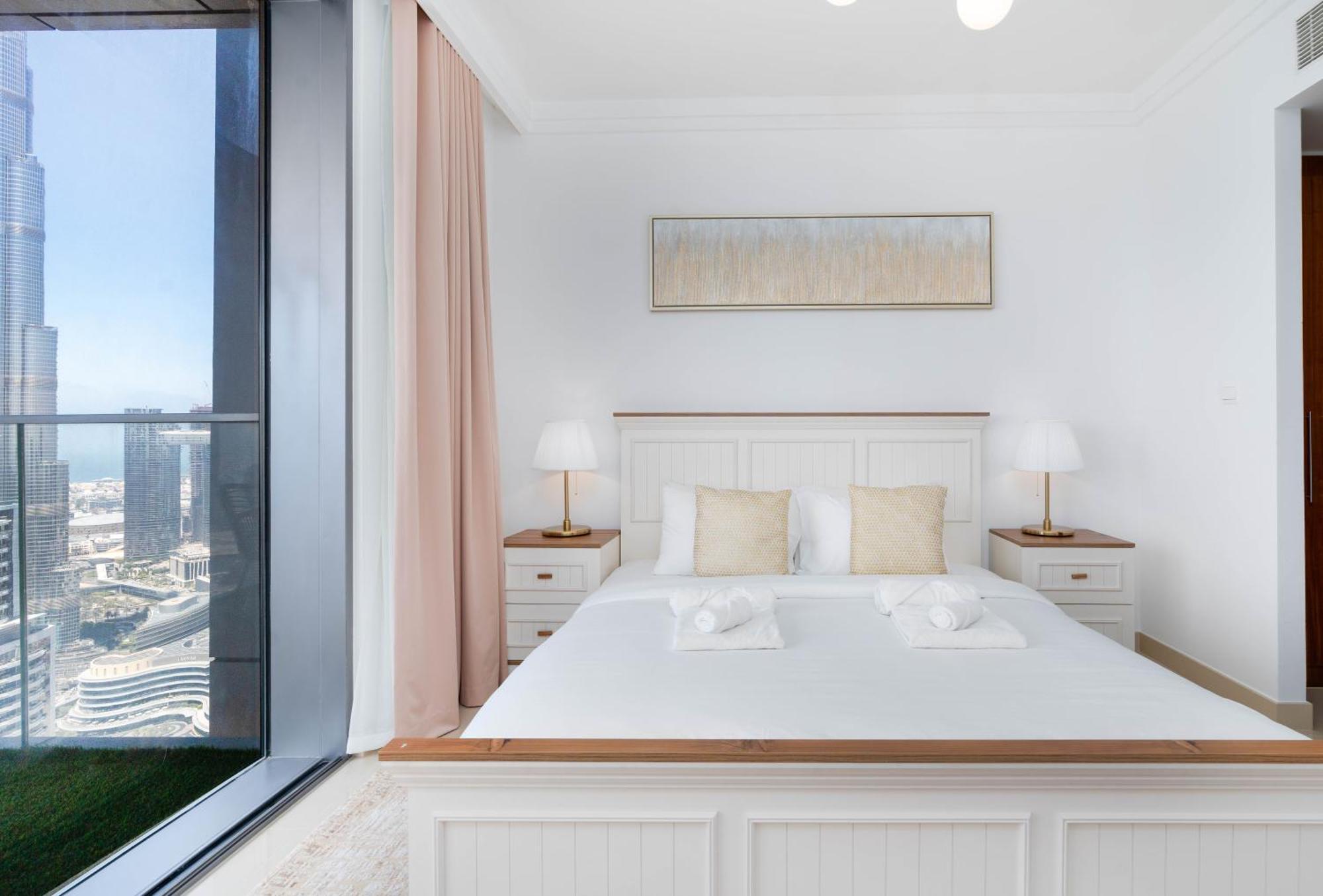 Lux Apt-Burj View Opp. Dxb Mall Dubai Exterior foto