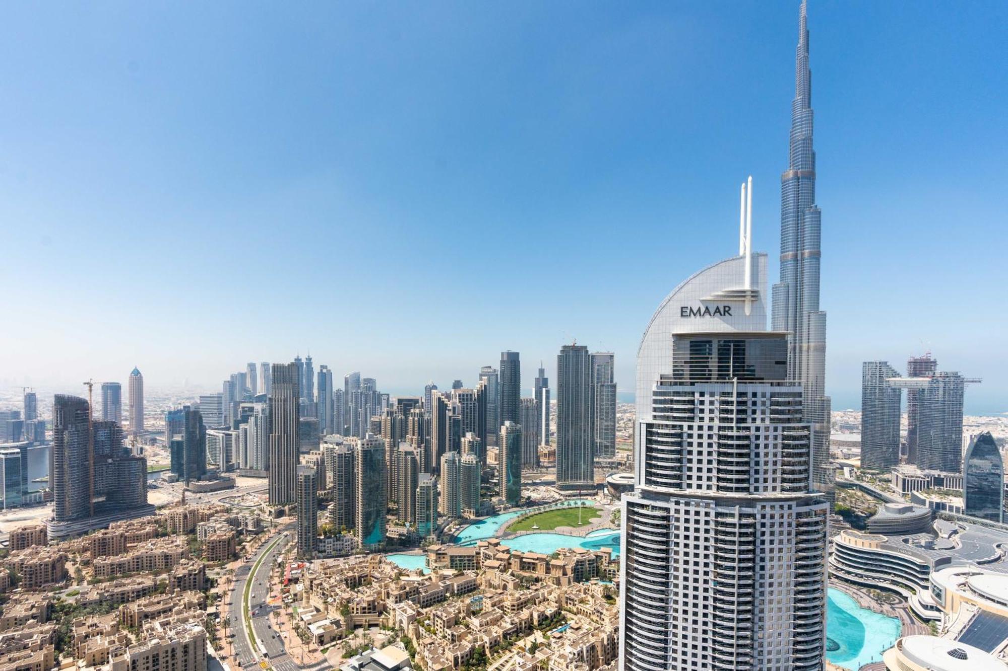 Lux Apt-Burj View Opp. Dxb Mall Dubai Exterior foto