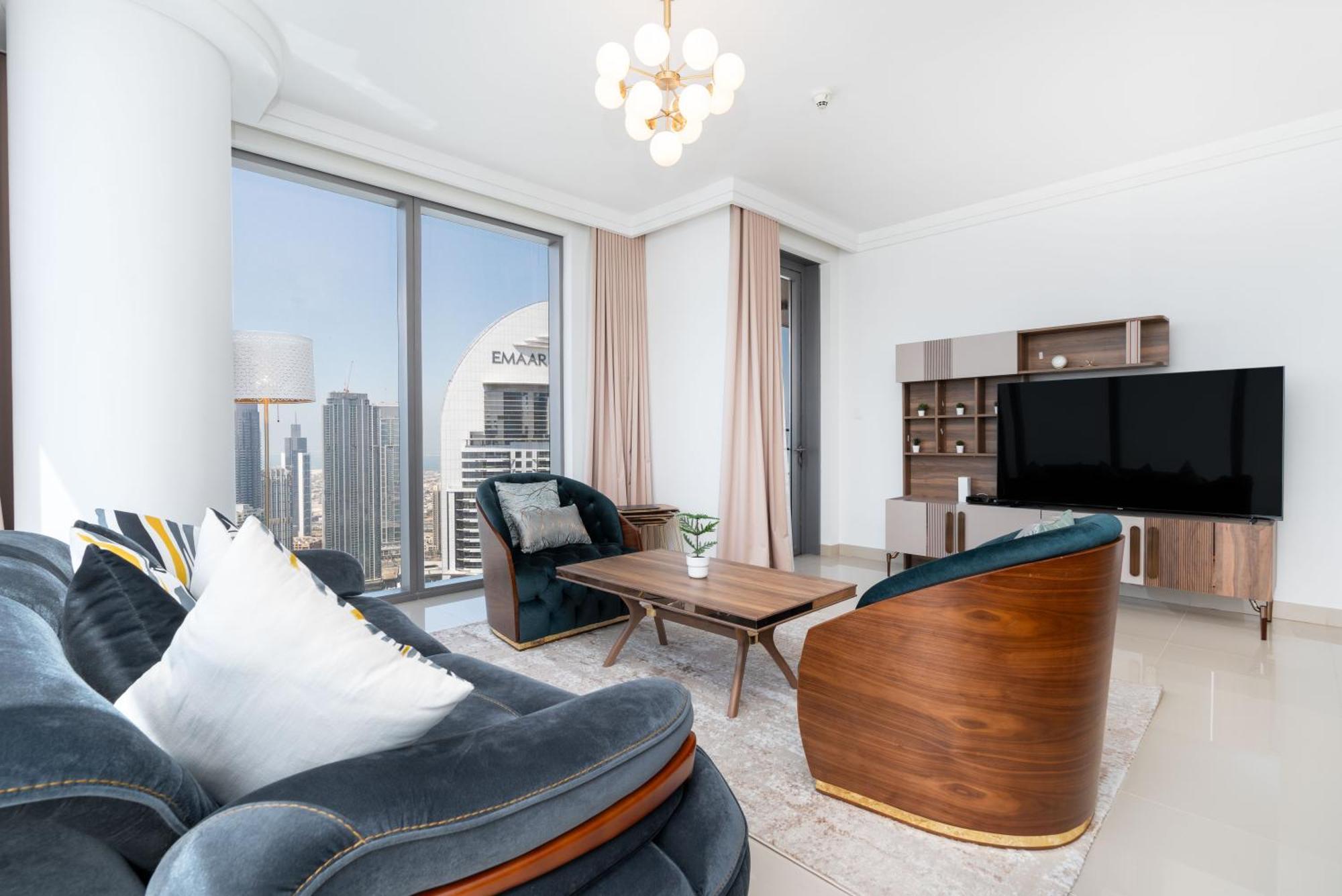 Lux Apt-Burj View Opp. Dxb Mall Dubai Exterior foto